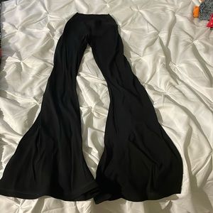 Aerie cross over flare leggings
